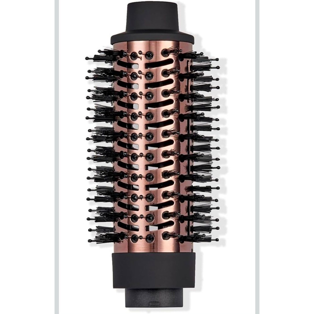 L'ange High Volume 43mm 2-in-1 Brush Dryer Attachment Barrel Rose Gold NEW